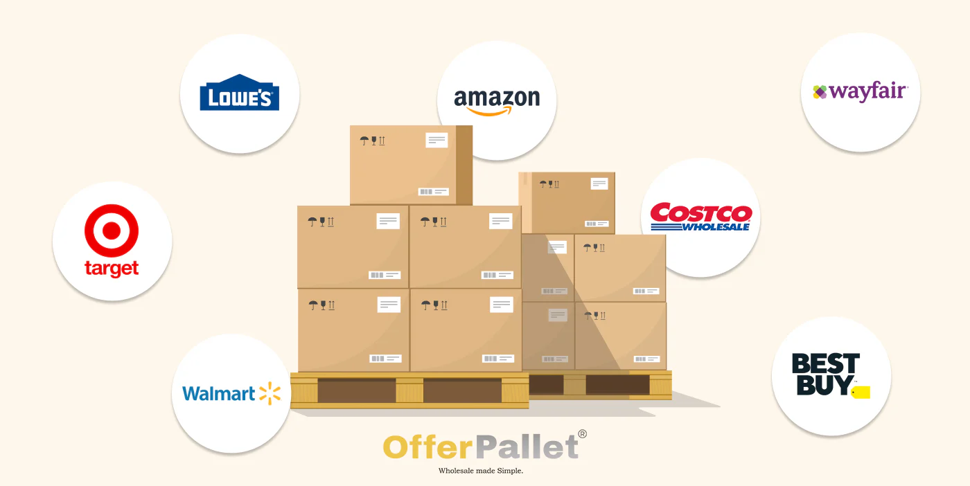 Pallets from top retailers